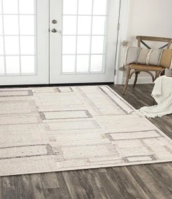 Rizzy Home Nova NVA944 Neutral Area Rug 8 ft. X 10 ft. Rectangle
