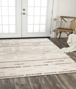 Rizzy Home Nova NVA945 Gray Area Rug 5 ft. X 7 ft. 6 in. Rectangle