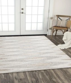 Rizzy Home Nova NVA948 Neutral Area Rug 8 ft. X 10 ft. Rectangle