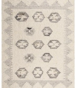 Rizzy Home Nova NVA950 Gray Area Rug 5 ft. X 7 ft. 6 in. Rectangle