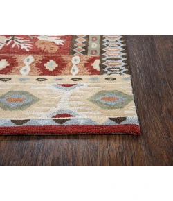 Rizzy Home Northwoods NWD101 Red Area Rug 8 ft. X 10 ft. Rectangle
