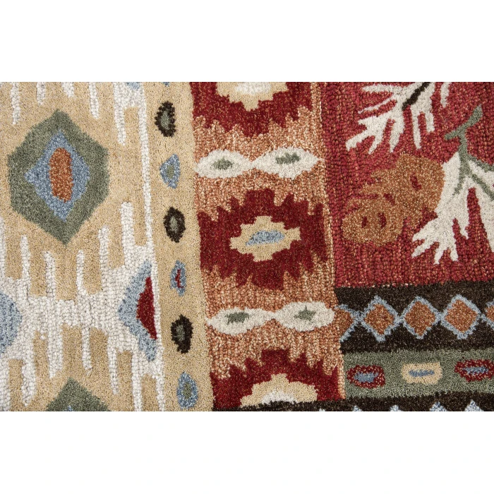 Rizzy Northwoods Area Rug NWD101 8' x 10' Red