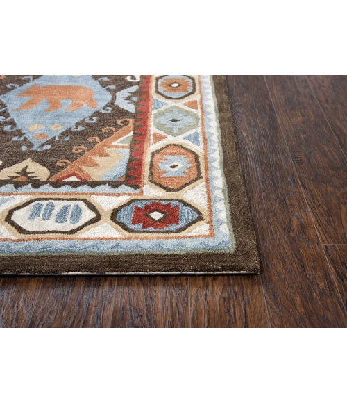 Rizzy Northwoods Area Rug NWD102 8' x 10' Brown