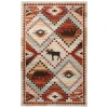 Rizzy Home Northwoods NWD103 Red Area Rug 8 ft. X 10 ft. Rectangle