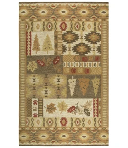 Rizzy Home Northwoods NWD105 Brown Area Rug 8 ft. X 10 ft. Rectangle