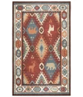 Rizzy Northwoods Area Rug NWD106 5' x 8' Red
