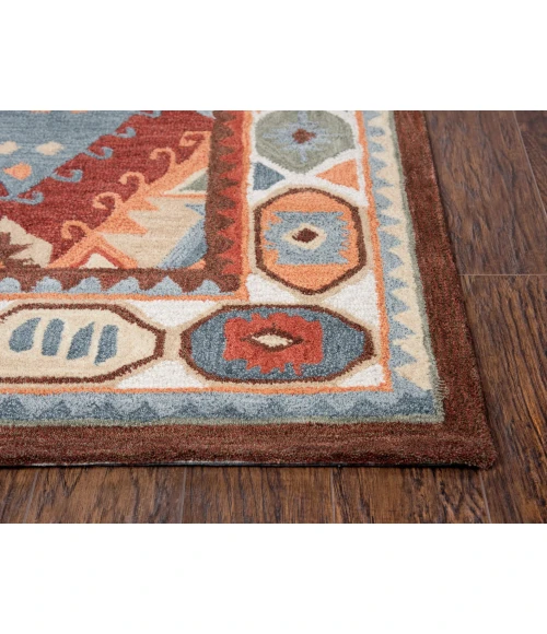 Rizzy Northwoods Area Rug NWD106 5' x 8' Red