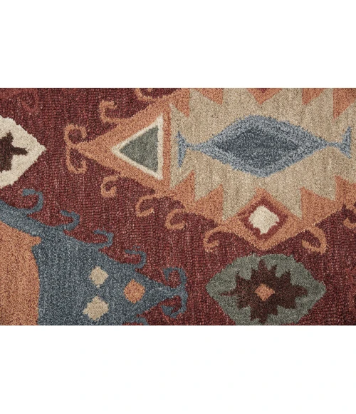 Rizzy Northwoods Area Rug NWD106 5' x 8' Red