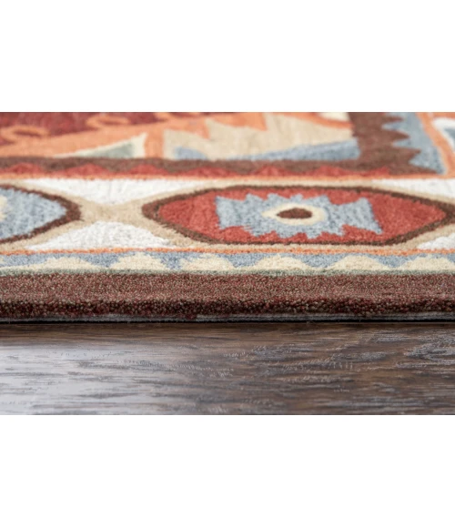 Rizzy Northwoods Area Rug NWD106 5' x 8' Red