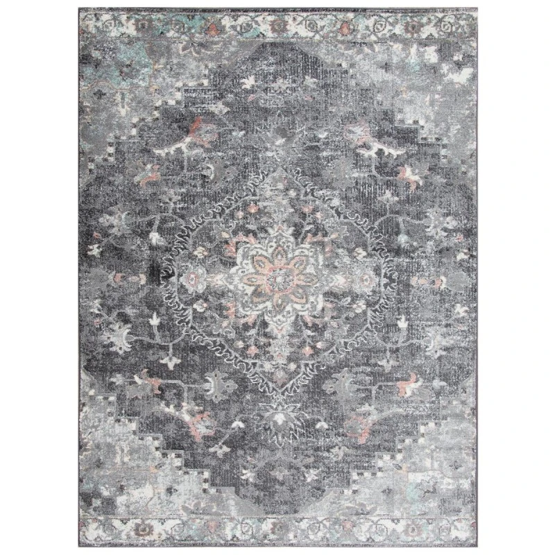 Rizzy Odyssey ODY836 Black Area Rug