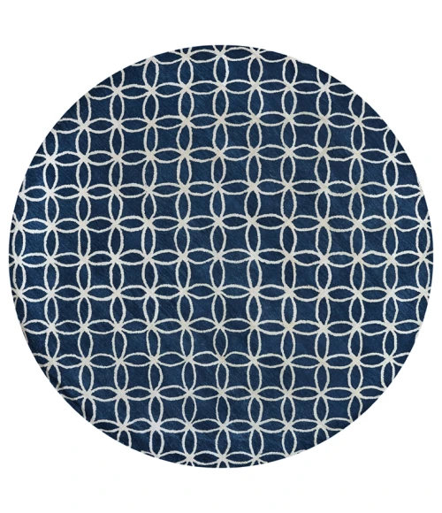 Rizzy Opus Area Rug OP8120 8' x 10' Blue