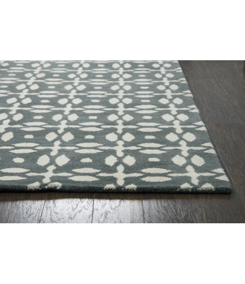 Rizzy Opus Area Rug OP8231 10' Round grey