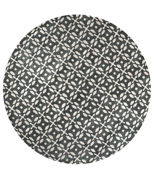 Rizzy Opus Area Rug OP8231 10' Round grey