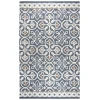 Rizzy Home Opulent OU574A Gray / Natural Area Rug 8 ft. X 10 ft. Rectangle