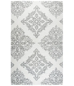 Rizzy Home Opulent OU884A Natural / Taupe Area Rug 8 ft. X 10 ft. Rectangle