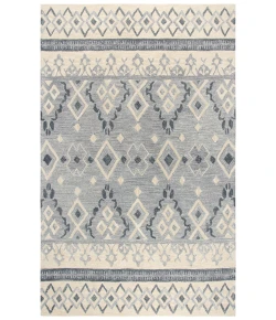 Rizzy Home Opulent OU935A Natural / Gray Area Rug 8 ft. X 10 ft. Rectangle