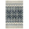 Rizzy Home Opulent OU936A Gray / D. Blue Area Rug 8 ft. X 10 ft. Rectangle