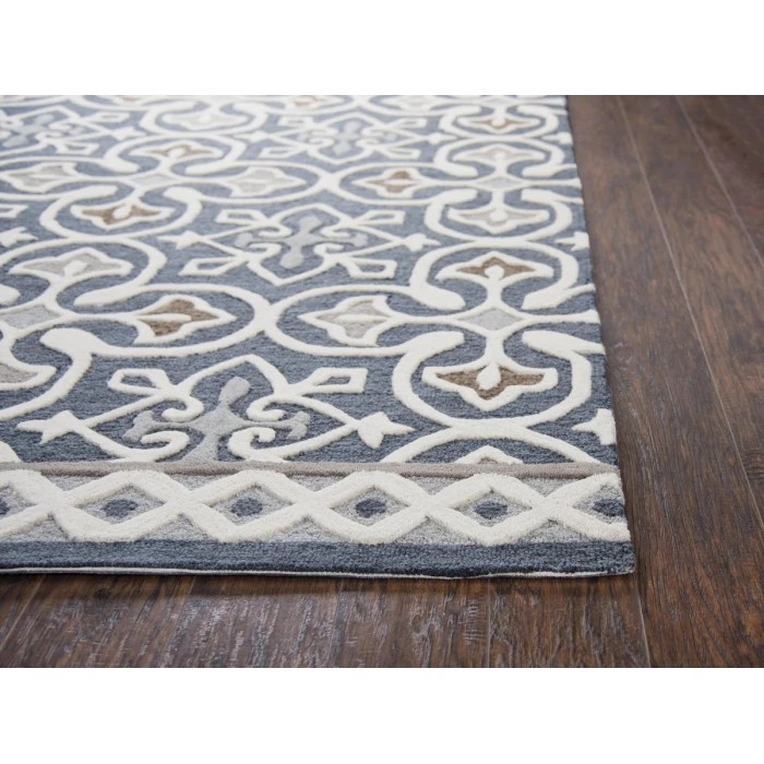 Rizzy Opulent Area Rug OU574A 8' x 10' Gray