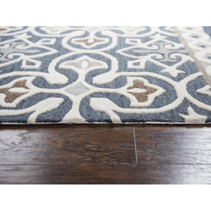 Rizzy Opulent Area Rug OU574A 8' x 10' Gray