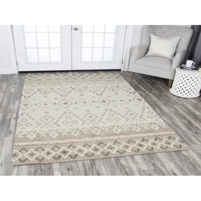 Rizzy Opulent Area Rug OU934A 10' x 13' Natural 