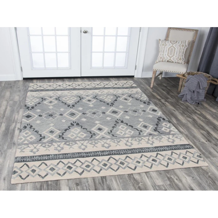 Rizzy Opulent Area Rug OU935A 5' x 8' Natural 