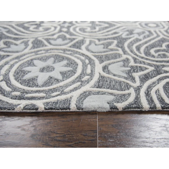 Rizzy Opulent Area Rug OU957A 8' x 10' Gray