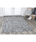 Rizzy Opulent Area Rug OU957A 8' x 10' Gray
