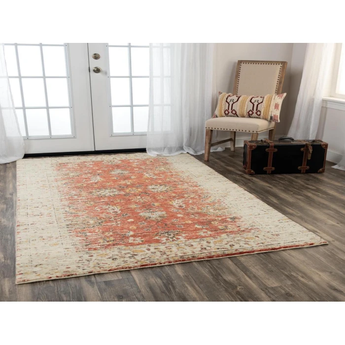Rizzy Ovation OVA103 Red Area Rug