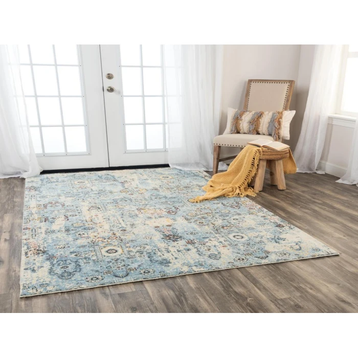 Rizzy Ovation OVA107 Blue Area Rug