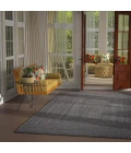 Rizzy Home Pavilion Lt. Gray PAV674 7 ft. 9 in. X 9 ft. 9 in. Rectangle Rug