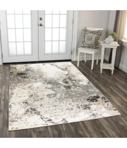 Rizzy Home Palace PLC856 Neutral Area Rug 5 ft. 2 in. X 7 ft. 3 in. Rectangle