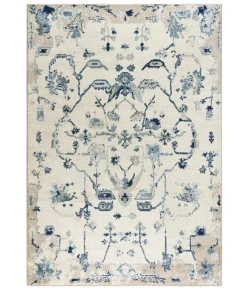 Rizzy Home Palace PLC857 Blue Area Rug 5 ft. 2 in. X 7 ft. 3 in. Rectangle