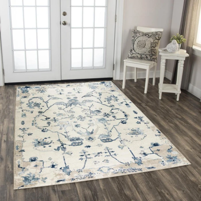 Rizzy Palace PLC857 Blue Area Rug