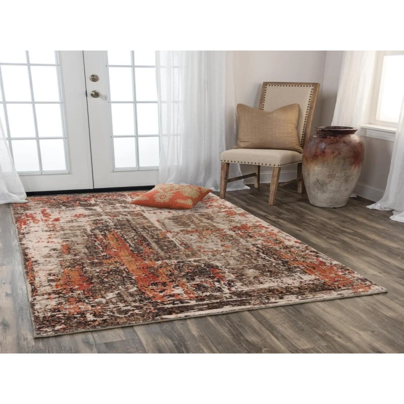 Rizzy Premier PMR102 Brown Area Rug