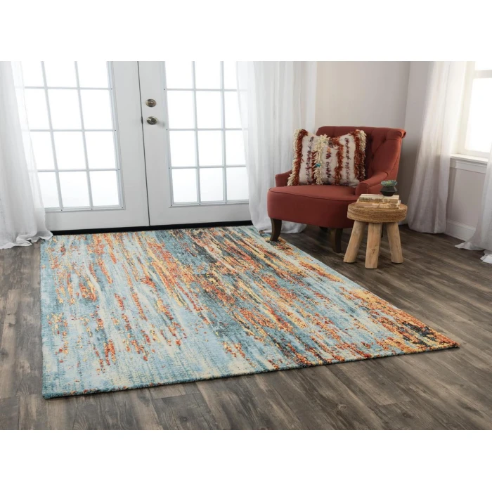 Rizzy Premier PMR103 Blue Area Rug