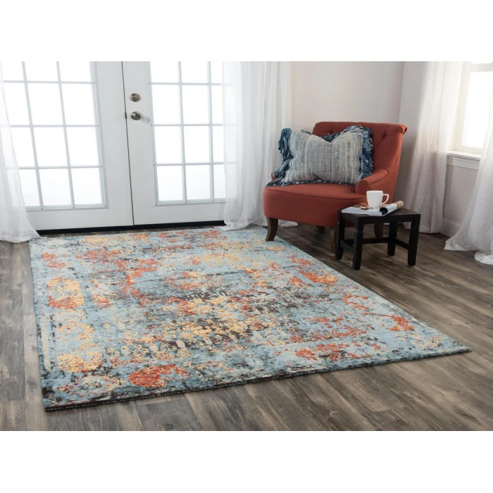 Rizzy Premier PMR107 Blue Area Rug