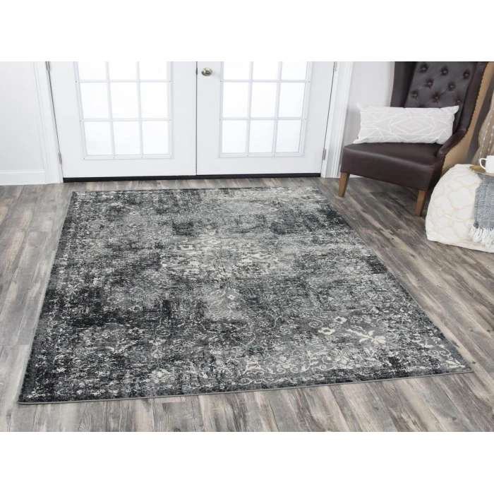 Rizzy Panache Area Rug PN6971 6'7" x 9'6" Gray