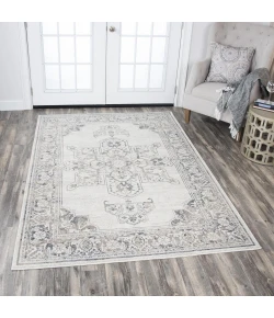 Rizzy Home Panache PN6980 Natural / Beige Area Rug 5 ft. 3 in. X 7 ft. 6 in. Rectangle