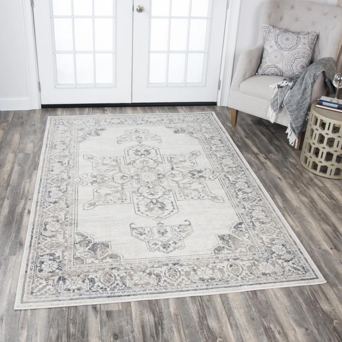 Rizzy Panache Area Rug PN6980 5'3" x 7'6" Natural 