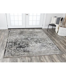 Rizzy Home Panache PN6981 Taupe / Gray Area Rug 9 ft. 10 in. X 12 ft. 6 in. Rectangle