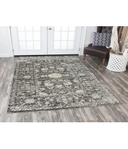 Rizzy Home Panache PN6986 Gray / Taupe Area Rug 3 ft. 3 in. X 5 ft. 3 in. Rectangle