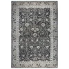 Rizzy Home Panache PN6966 Black / Taupe Area Rug 5 ft. 3 in. X 7 ft. 6 in. Rectangle