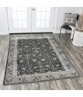 Rizzy Panache Area Rug PN6966 5'3" x 7'6" Black