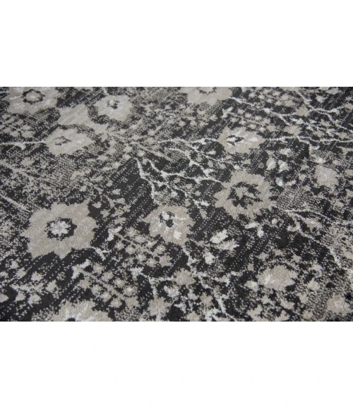Rizzy Panache Area Rug PN6966 5'3" x 7'6" Black