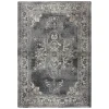 Rizzy Home Panache PN6972 Gray / Black Area Rug 9 ft. 10 in. X 12 ft. 6 in. Rectangle