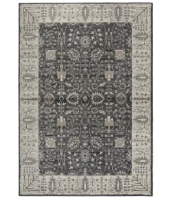 Rizzy Home Panache PN6975 Gray / Taupe Area Rug 5 ft. 3 in. X 7 ft. 6 in. Rectangle