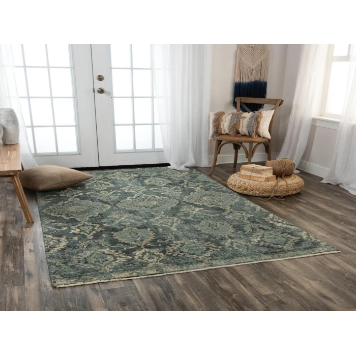 Rizzy Platinum PNM102 Blue Area Rug