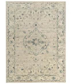 Rizzy Home Platinum PNM104 Neutral Area Rug 5 ft. X 8 ft. Rectangle
