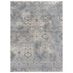 Rizzy Home Platinum PNM107 Neutral Area Rug 8 ft. X 10 ft. Rectangle