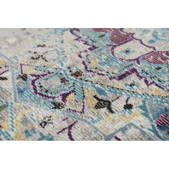 Rizzy Princeton Area Rug PRI101 5' x 7' Blue/Cream